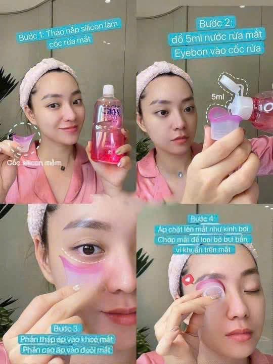 Nước Rửa Mắt Eyebon Kobayashi Nội Địa Nhật (500ml) — 3